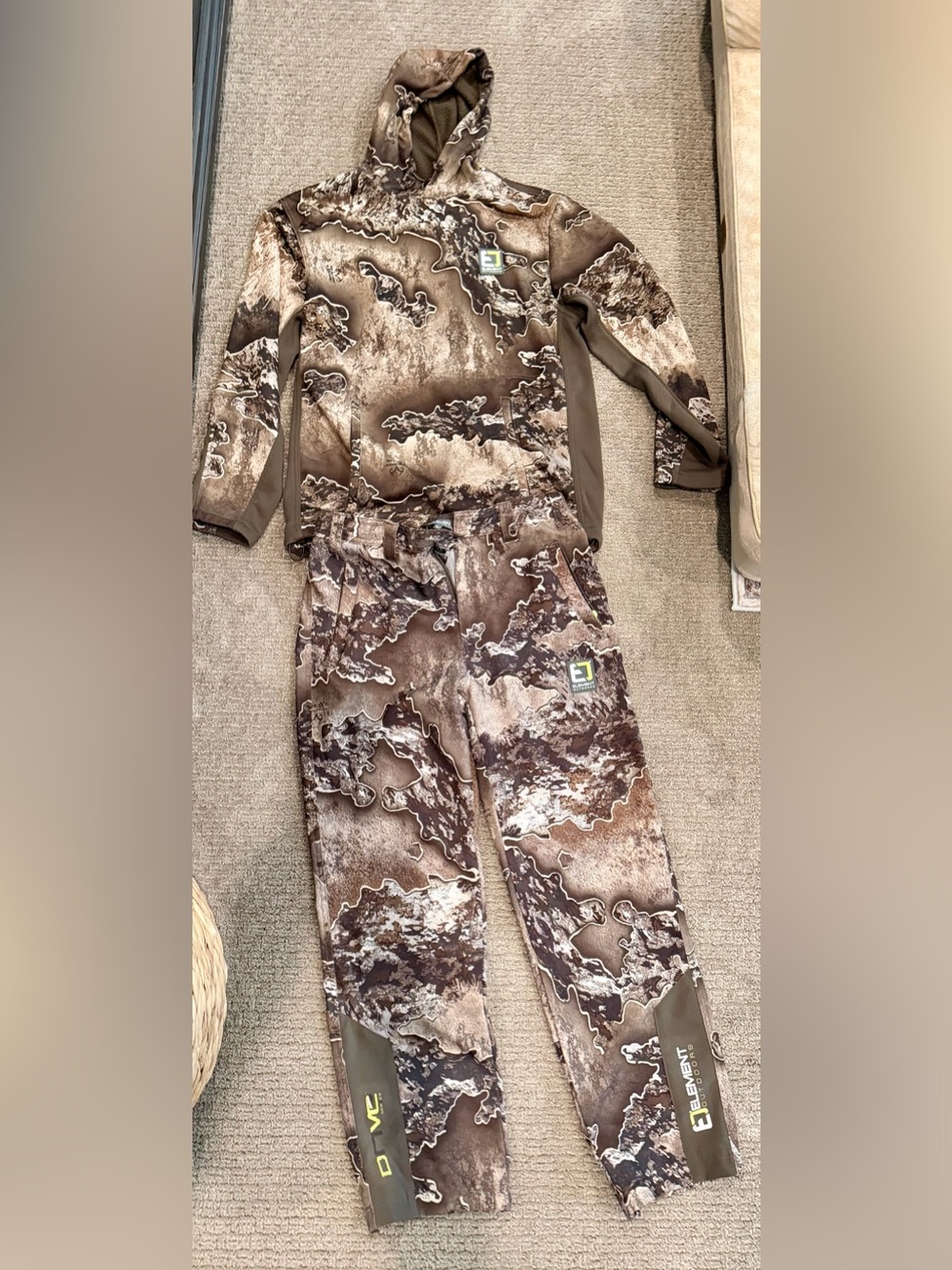 Youth Large Element camo set